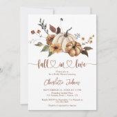 Rückgang des neutralen Brautparty der Liebe Einladung (Vorderseite)