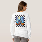 Rückgang des T - Shirt in der Liebe (Schwarz voll)