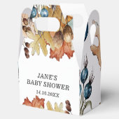 Rückgang in den Herbstblättern der Liebe Geschenkschachtel (Geöffnet)