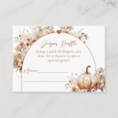 Rückgang in der Liebe Blumenpumpendusche Begleitkarte (Vorderseite)