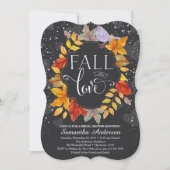 Rückgang in der Liebe Brautparty Einladung, Hochze Einladung (Vorderseite)