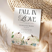 Rückgang in der Liebe Elegantes Brautparty Einladung