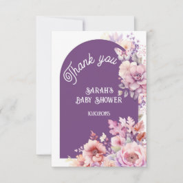 Rückgang in der Liebe fallen Blütenblüte danke Karte