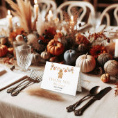 Rückgang in der Liebe Rustic Baby Clothesline Baby Dankeskarte