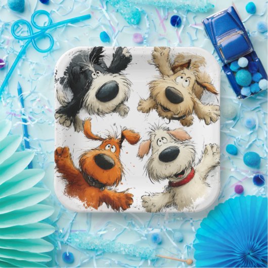 RÜCKGANG IN JEDER ANLASS oder Urlaub Pappteller (Party)