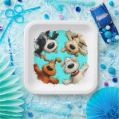 RÜCKGANG IN JEDER ANLASS oder Urlaub Pappteller (Party)