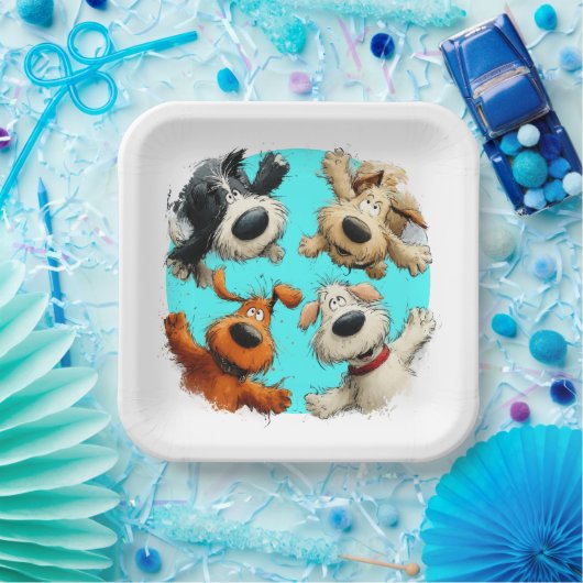 RÜCKGANG IN JEDER ANLASS oder Urlaub Pappteller (Party)