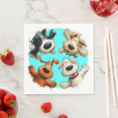 RÜCKGANG IN JEDER ANLASS oder Urlaub Serviette (Beispiel)