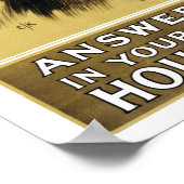 Rückgang Poster (Ecke)