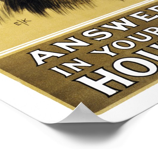 Rückgang Poster (Ecke)