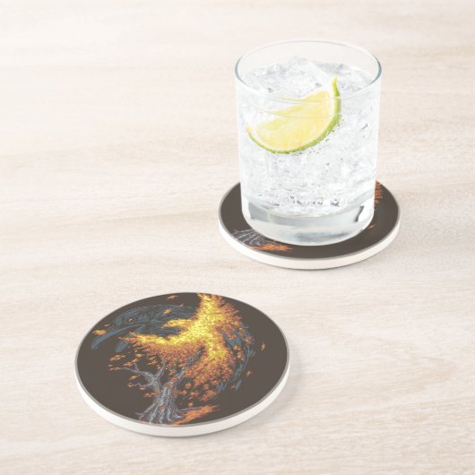 Rückgang steigt getränkeuntersetzer (Seite)