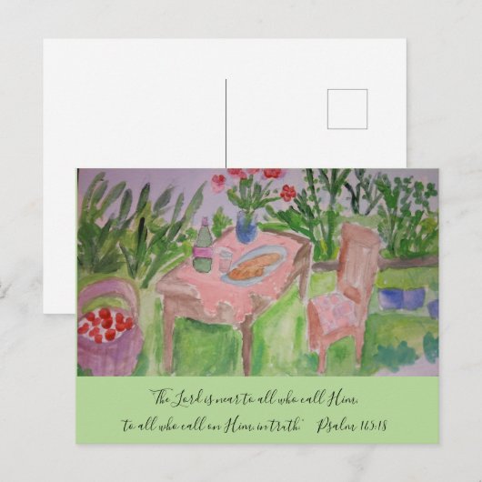 Rückgarn Postkarte (Vorne/Hinten)