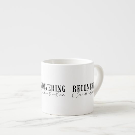 Rückgewinnung alkoholischer Tasse (Vorderseite Rechts)