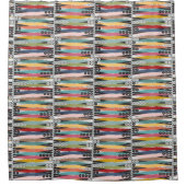 Rückgrat Atomalters Duschvorhang (Vorderseite)