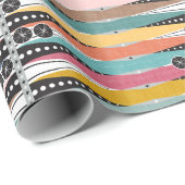 Rückgrat Atomalters Geschenkpapier (Rolleneckpunkt)