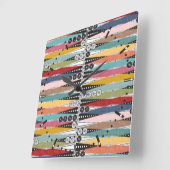 Rückgrat Atomalters Quadratische Wanduhr (Winkel)