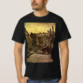 Rückgrat der alten Häuser von Vincent van Gogh T-Shirt (Vorderseite)