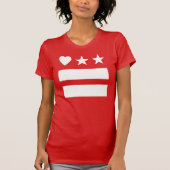 RückHeartDC auf rotem T - Shirt (Vorderseite)