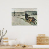 Rückkehr aus dem Wald von Giovanni Segantini Poster (Küche)