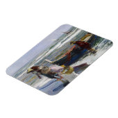 Rückkehr aus der Fischerei, Joaquin Sorolla y Bast Magnet (Linke Seite)