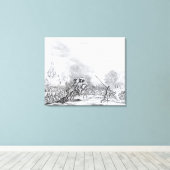 Rückkehr aus der Schlacht von Worcester Leinwanddruck (Insitu (Holzboden))