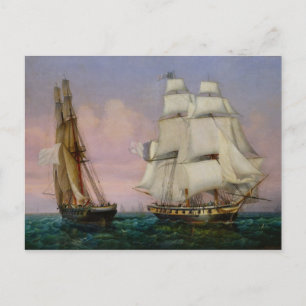 Rückkehr aus Elba, c.1852 Postkarte