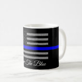 RÜCKKEHR DER BLAUEN-UNTERSTÜTZUNGSPOLITISCHEN KAFF KAFFEETASSE (VorderseiteRechts)