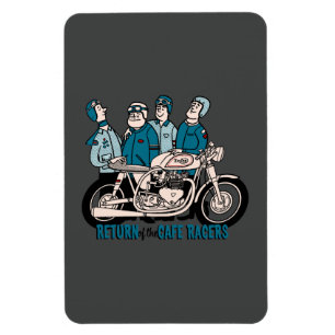 Rückkehr der Café-Rennfahrer Magnet