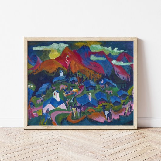 Rückkehr der Tiere | Ernst Ludwig Kirchner Poster