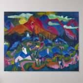 Rückkehr der Tiere | Ernst Ludwig Kirchner Poster (Vorne)