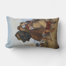 Rückkehr des Fischers (von Rudolf Jordan) Lendenkissen