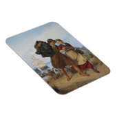 Rückkehr des Fischers (von Rudolf Jordan) Magnet (Rechte Seite)