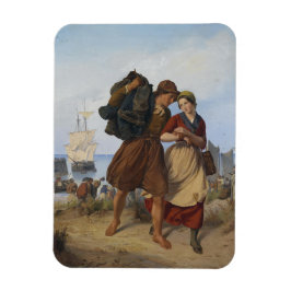 Rückkehr des Fischers (von Rudolf Jordan) Magnet