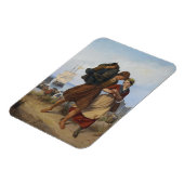 Rückkehr des Fischers (von Rudolf Jordan) Magnet (Linke Seite)