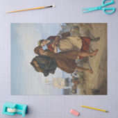 Rückkehr des Fischers (von Rudolf Jordan) Seidenpapier (Basteln)