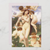 Rückkehr des Frühlings (Le Printemps) von Bouguere (Vorne/Hinten)