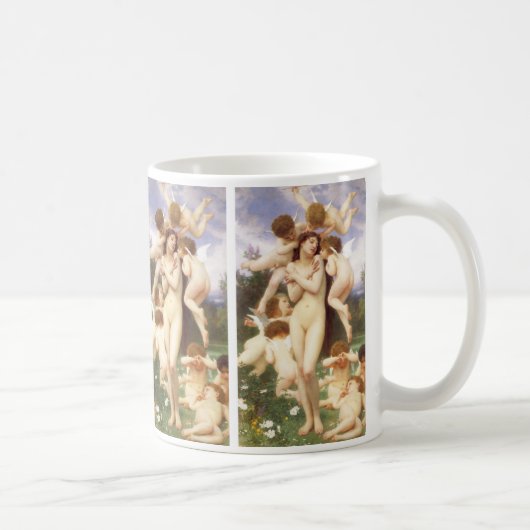 Rückkehr des Frühlings (Le Printemps) von Bouguere Kaffeetasse (Rechts)