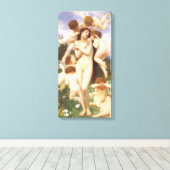 Rückkehr des Frühlings (Le Printemps) von Bouguere Leinwanddruck (Insitu (Holzboden))