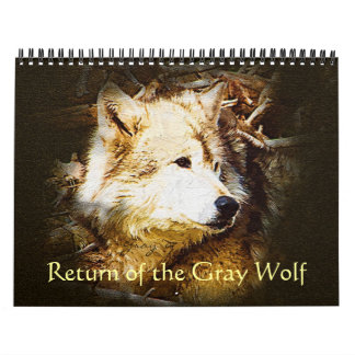Rückkehr des grauen Wolfs Kalender