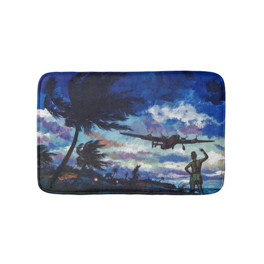 Rückkehr des Kriegers Badematte (Vorderseite)