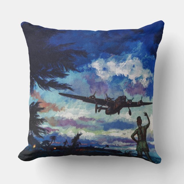 Rückkehr des Kriegers Kissen (Vorderseite)