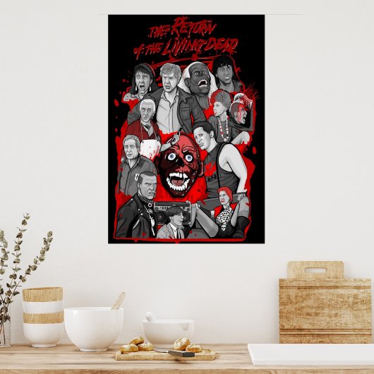 RÜCKKEHR DES LEBENDEN TODES POSTER (Küche)