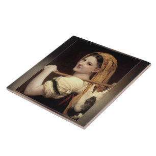 Rückkehr des Marktes durch William-Adolphe Bouguer Fliese