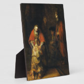 Rückkehr des Prodigal Son durch Rembrandt Fotoplatte (Seite)