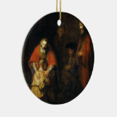 Rückkehr des Prodigal Son durch Rembrandt Keramik Ornament (Rechts)
