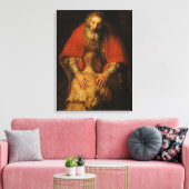Rückkehr des Prodigal Son durch Rembrandt Leinwanddruck (Insitu (Wohnzimmer))