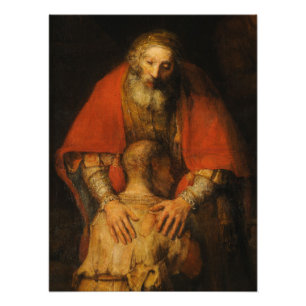 Rückkehr des Prodigal Son durch Rembrandt van Rijn Fotodruck