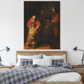Rückkehr des Prodigal Son durch Rembrandt van Rijn Leinwanddruck (Insitu (Schlafzimmer))