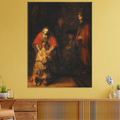 Rückkehr des Prodigal Son durch Rembrandt van Rijn Leinwanddruck (Insitu (Wohnzimmer))