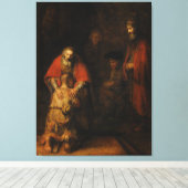Rückkehr des Prodigal Son durch Rembrandt van Rijn Leinwanddruck (Insitu (Holzboden))